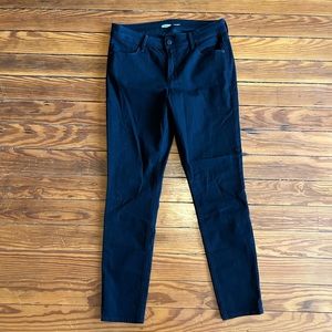 Old Navy Black Mid-Rise Skinny Jeans - Size 8